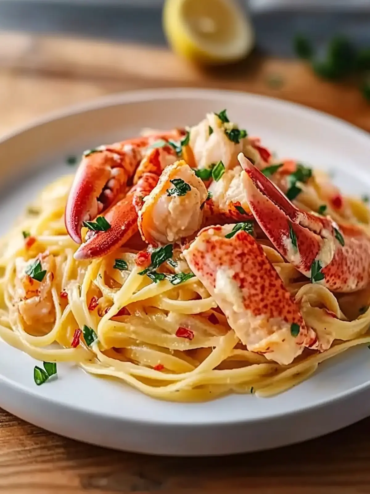Creamy Lobster Linguine Recipe Ready in 30 Minutes 5 Lobster Linguine Recipe