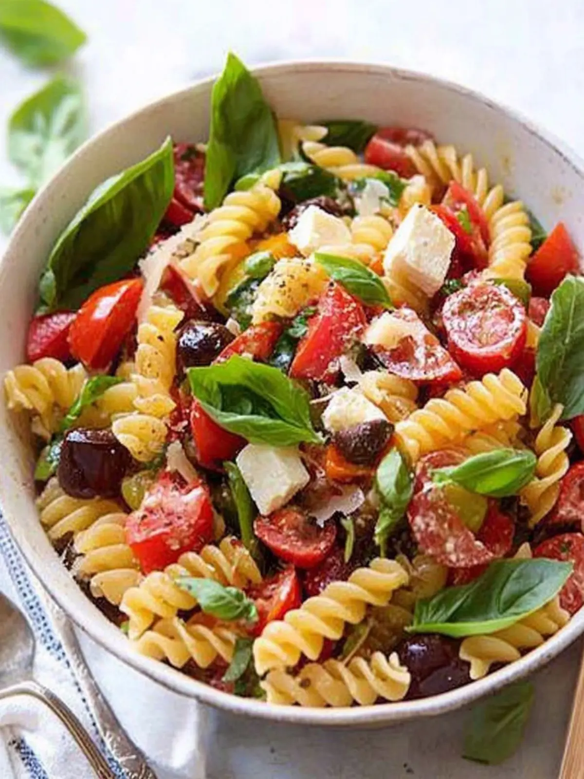 Italian Pasta Salad with Homemade Dressing for Summer Bliss 4 Italian Pasta Salad with Homemade Italian Dressing