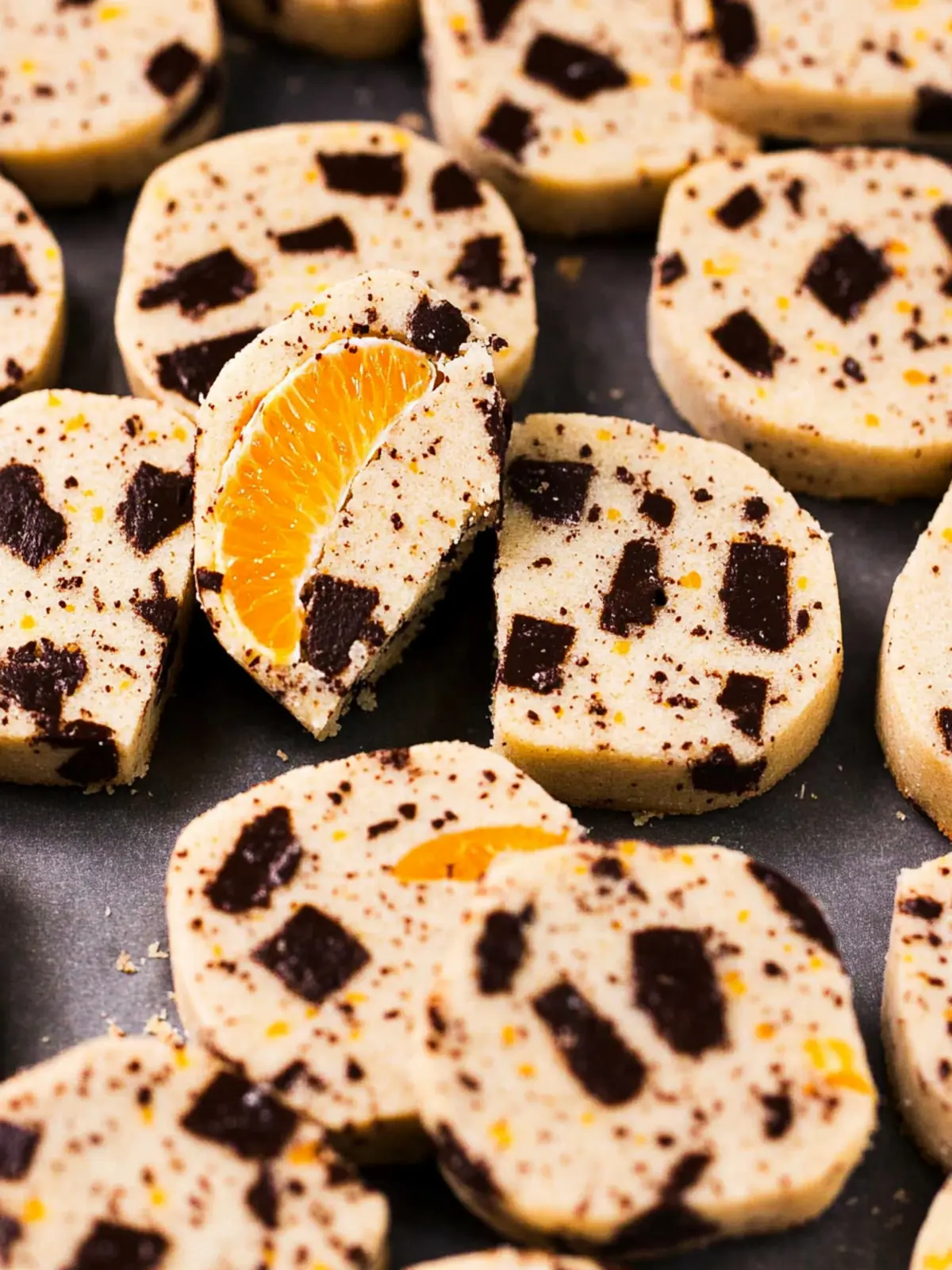 Irresistibly Sweet Chocolate Orange Shortbread Cookies Recipe 2 Chocolate Orange Shortbread Cookies