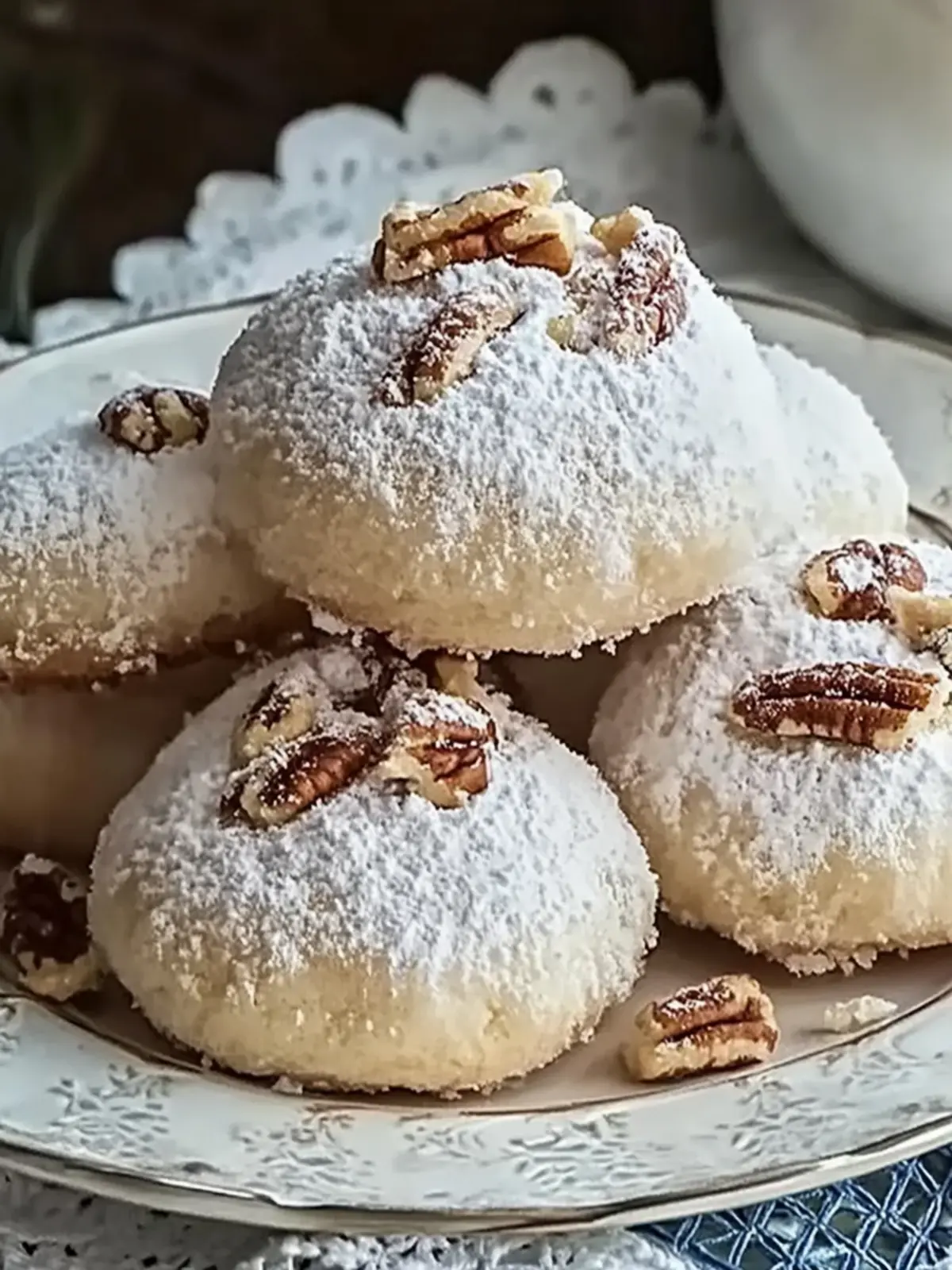 Buttery Pecan Snowball Cookies for a Cozy Holiday Treat 4 Buttery Pecan Snowball Cookies