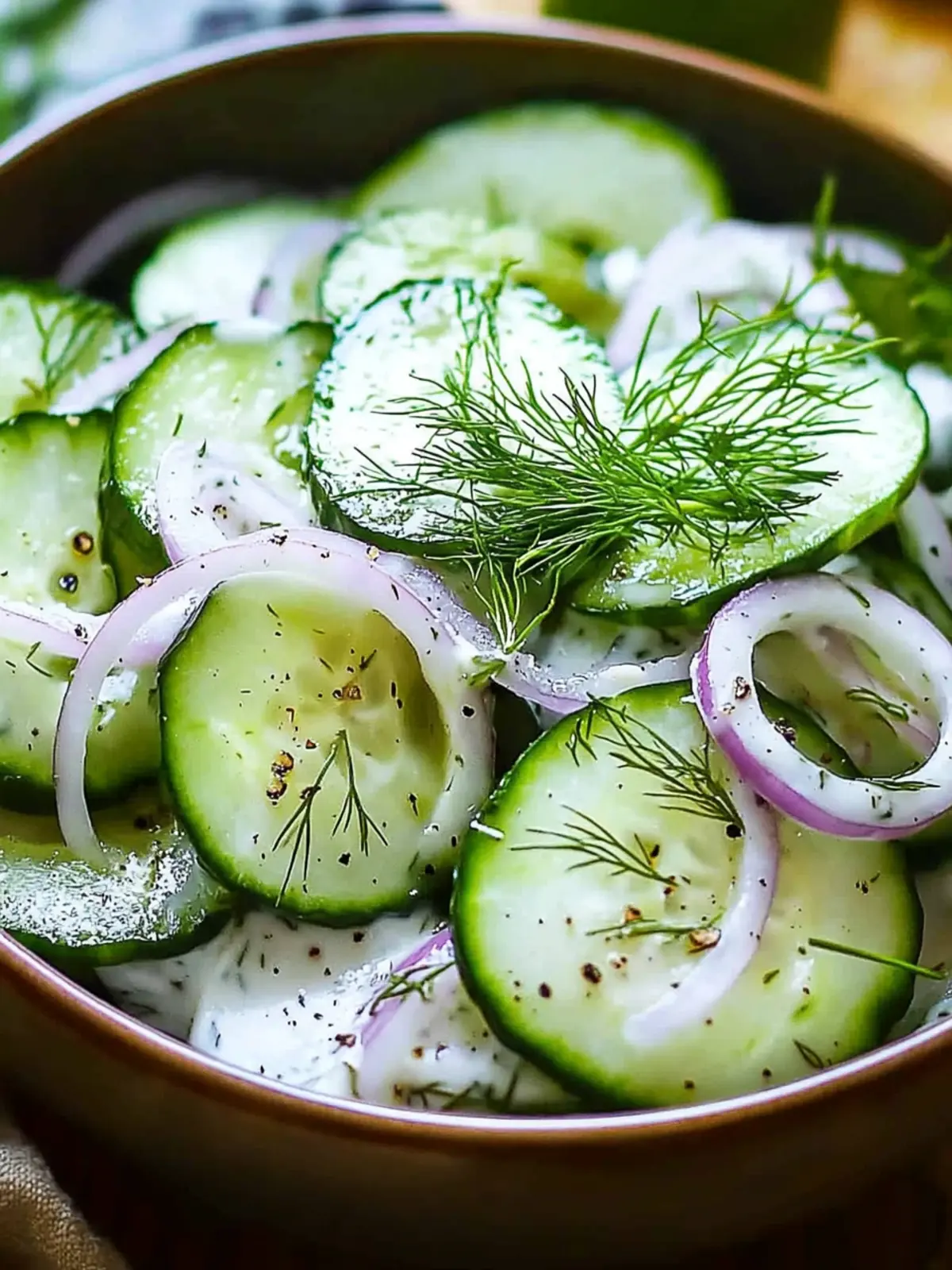 Crisp Cucumber Dill Yogurt Salad for a Refreshing Summer Treat 4 Cucumber Dill Yogurt Salad