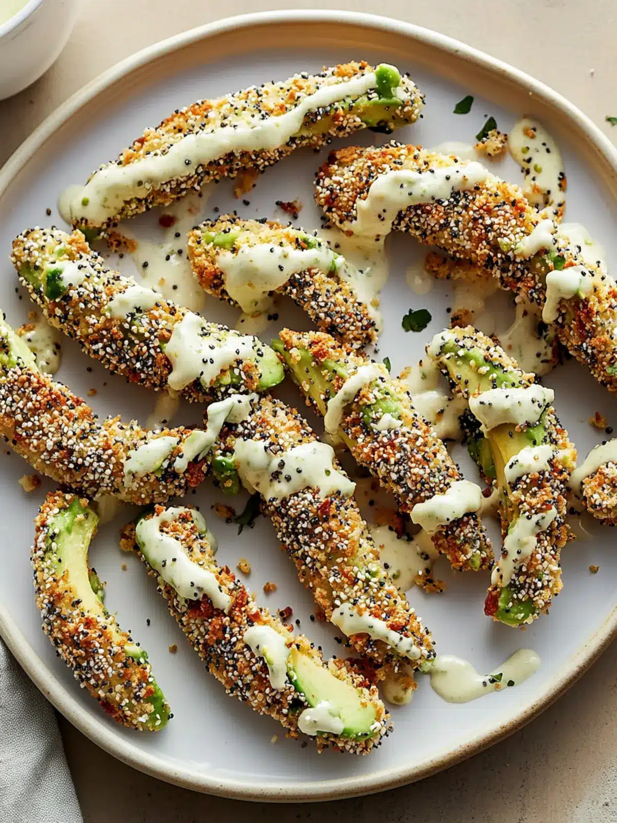 Crispy Air Fryer Everything Bagel Avocado Fries You’ll Love 5 Air Fryer Everything Bagel Avocado Fries