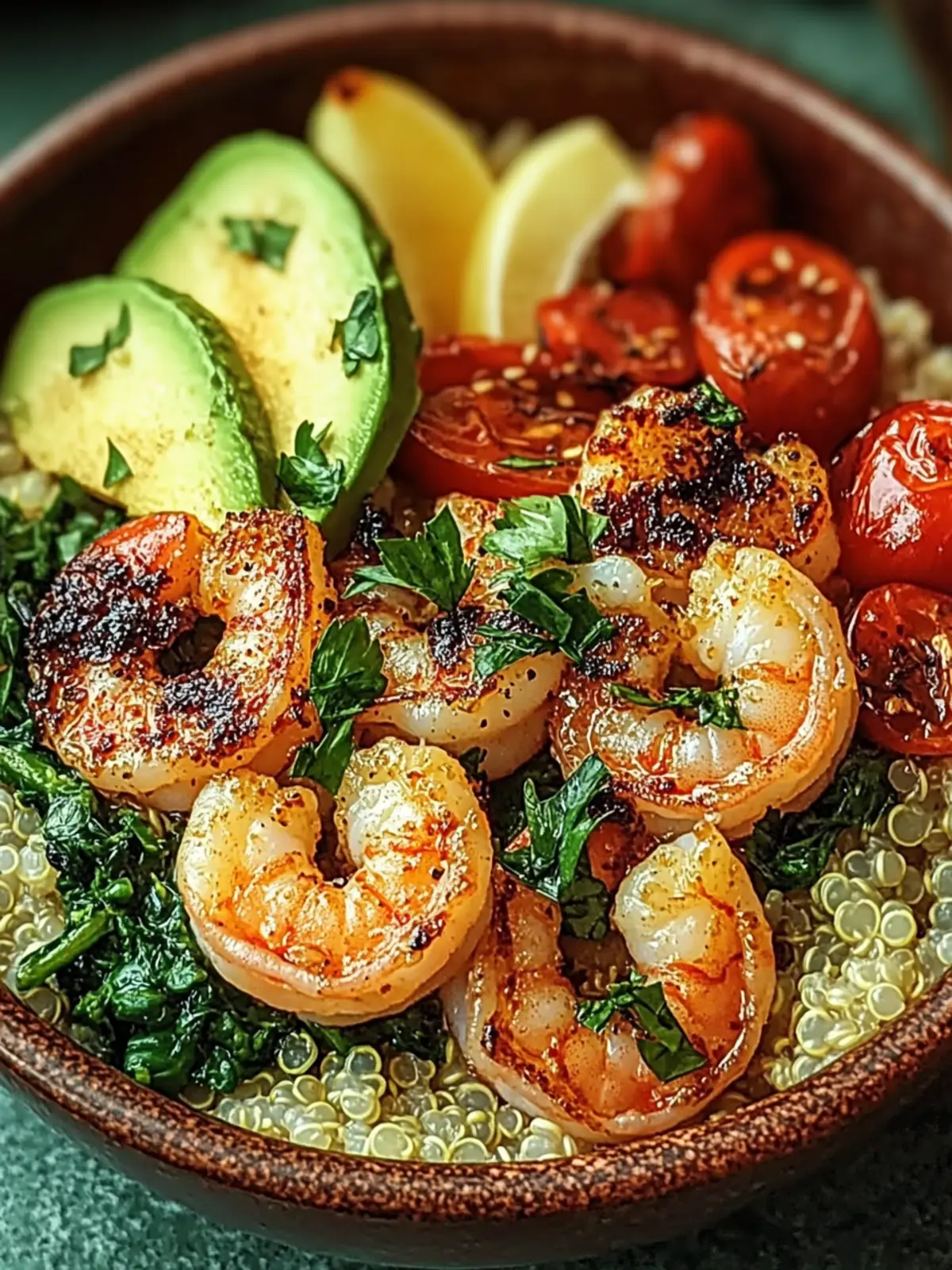 Garlic Shrimp & Quinoa Bowl: Your New Go-To Protein Powerhouse 5 Garlic Shrimp & Quinoa Bowl