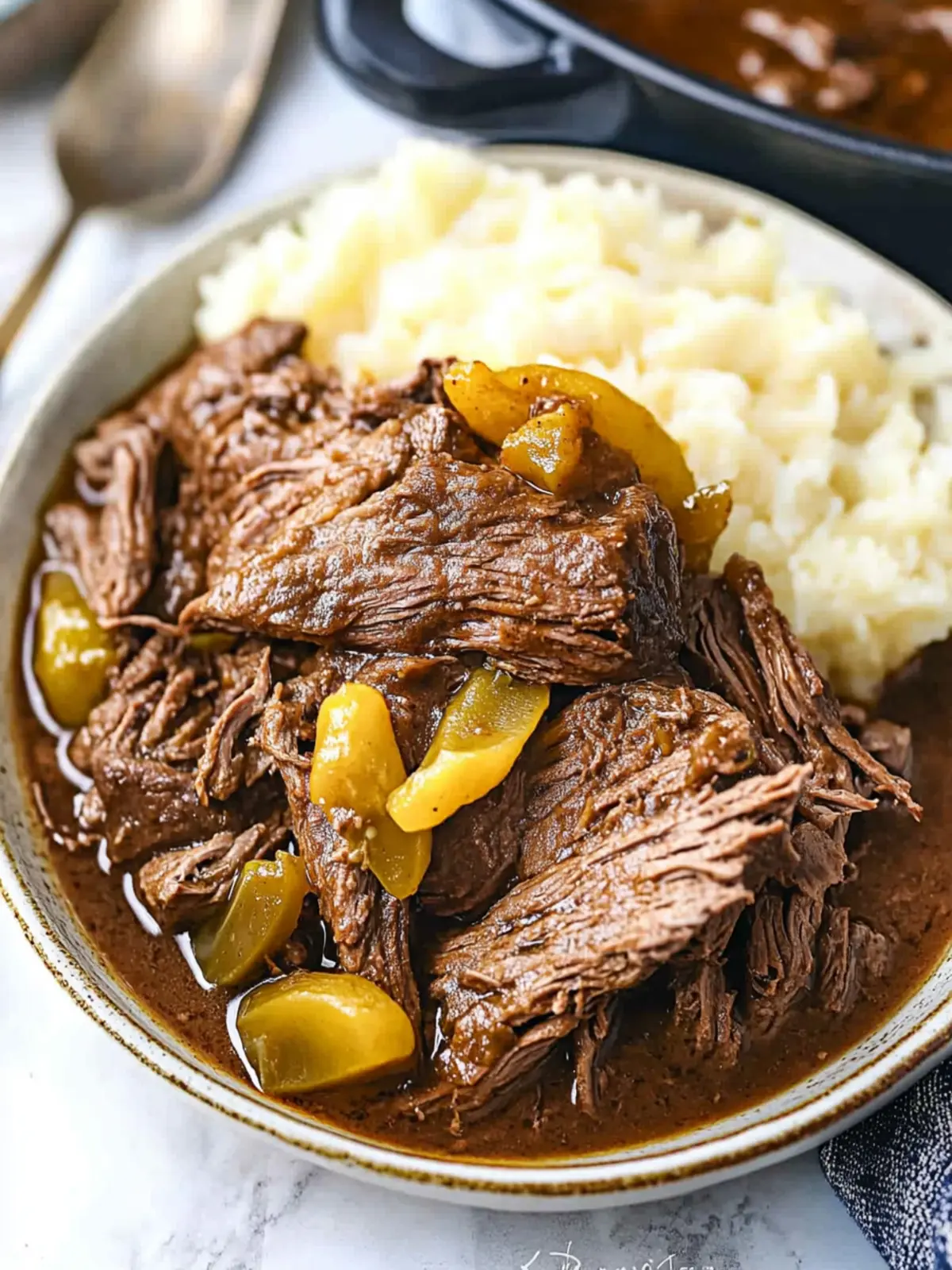 Melt-in-Your-Mouth Mississippi Pot Roast in Just 5 Ingredients 2 Mississippi Pot Roast