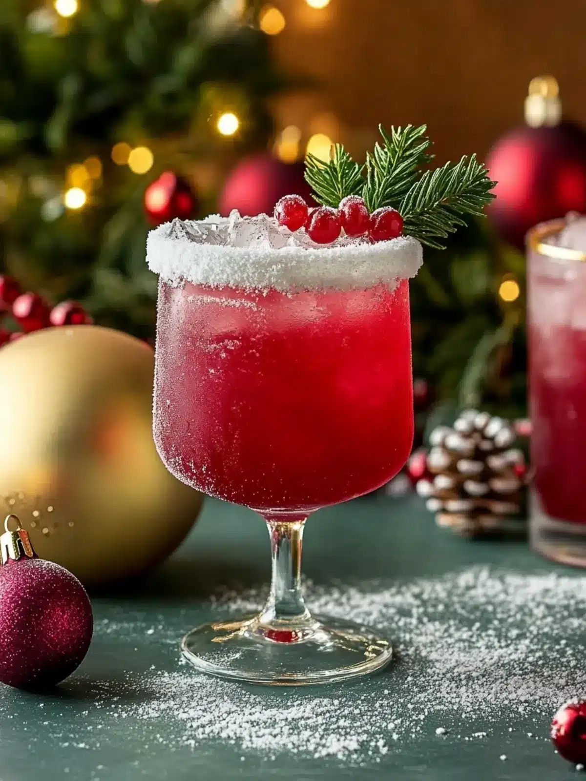 Frosted Mistletoe Margarita: The Ultimate Holiday Sipper 3 frosted mistletoe margarita