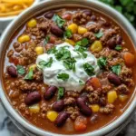 Classic Beef & Bean Chili: Your Ultimate Cozy Comfort Dish 8 Classic Beef & Bean Chili