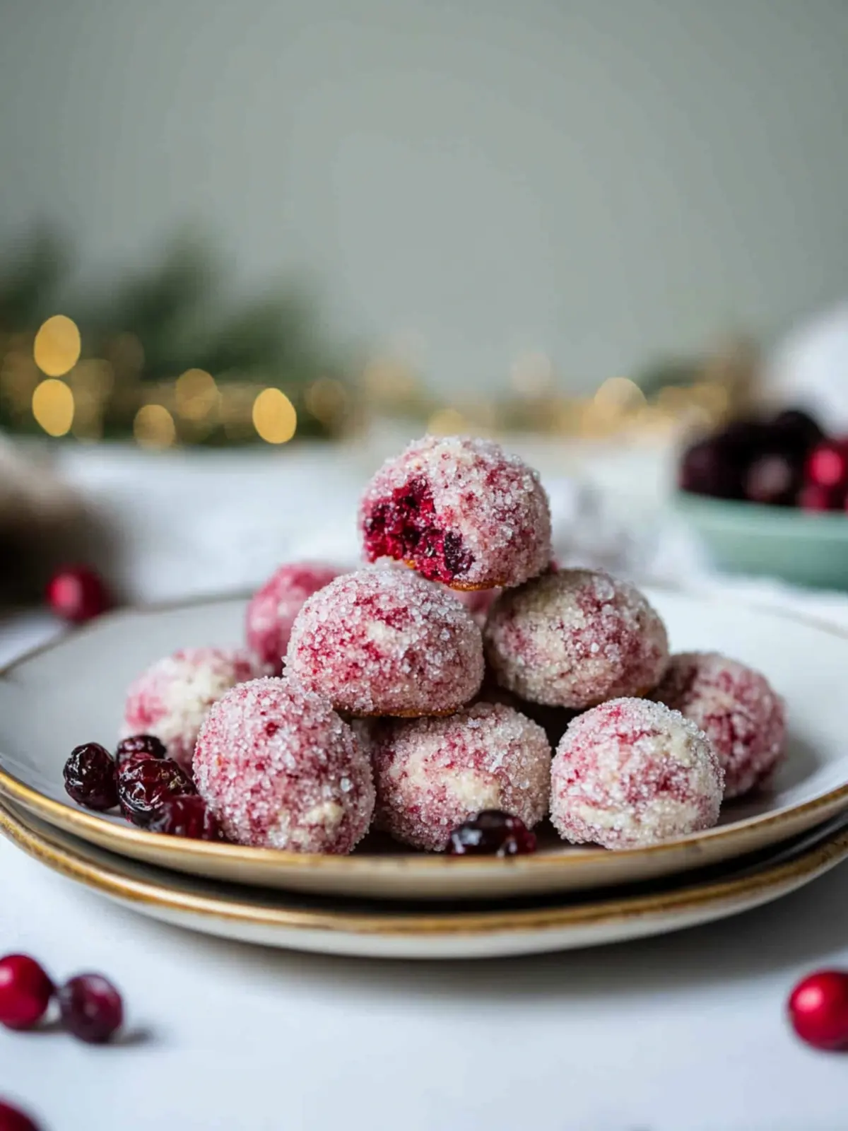 Sparkling Sugarplum Cranberry Cookies for Holiday Joy 4 Sparkling Sugarplum Cranberry Cookies