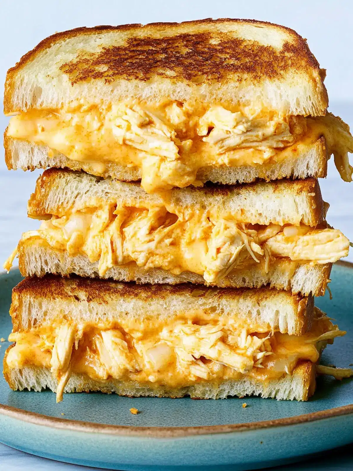 Buffalo Chicken Grilled Cheese: Quick Comfort for Game Day 5 Buffalo Chicken Grilled Cheese
