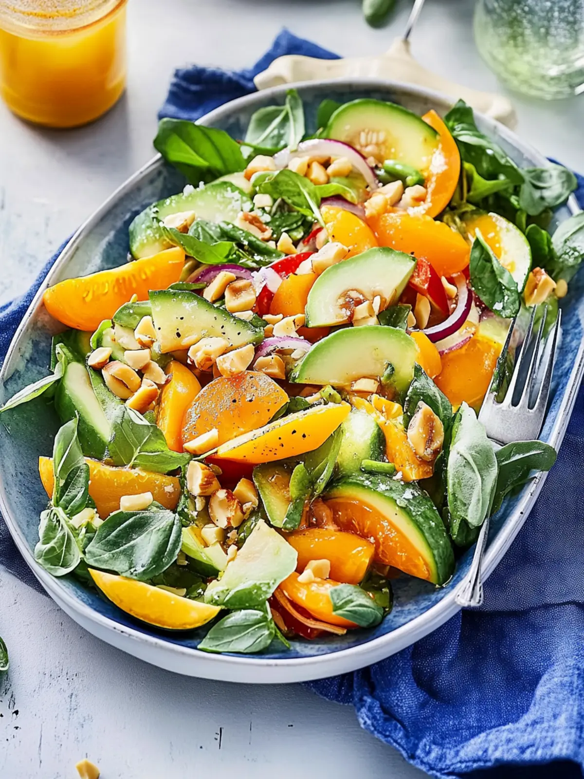 Vibrant Macadamia Salad: Refreshing Summer Delight 3 macadamia salad