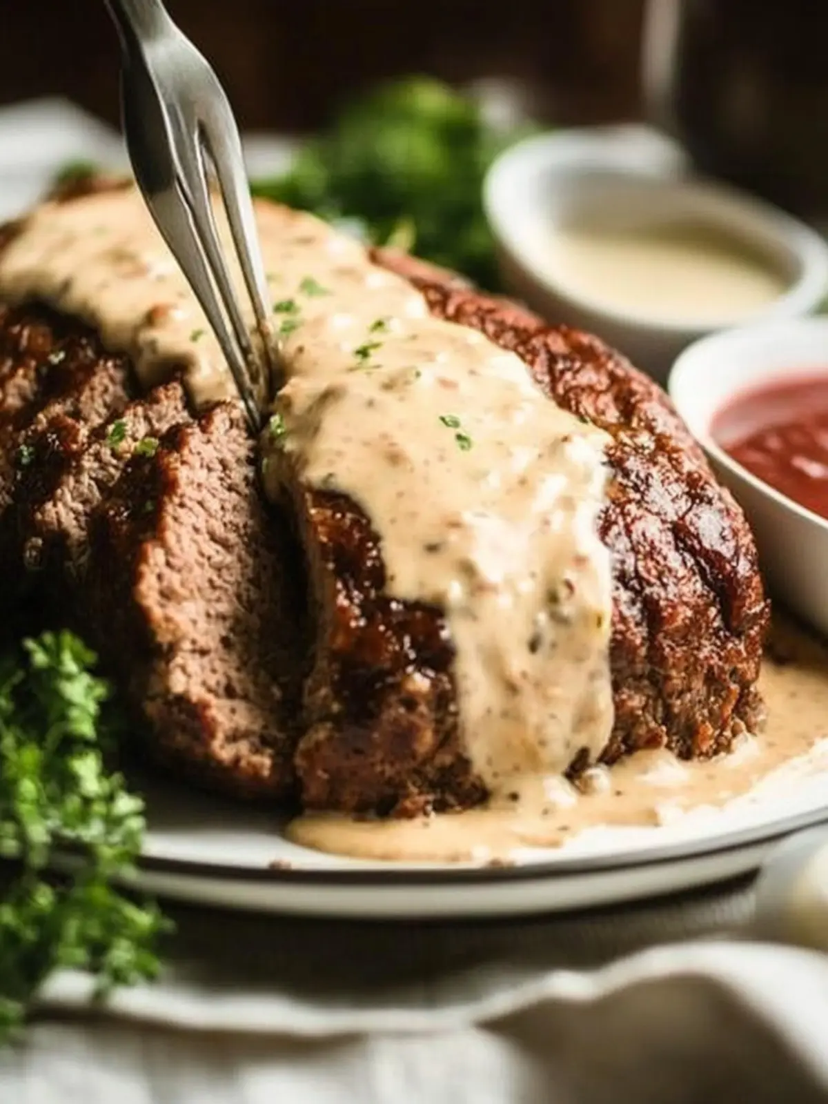 Savory Swedish Meatball Meatloaf with Creamy Gravy Delight 5 Swedish Meatball Meatloaf