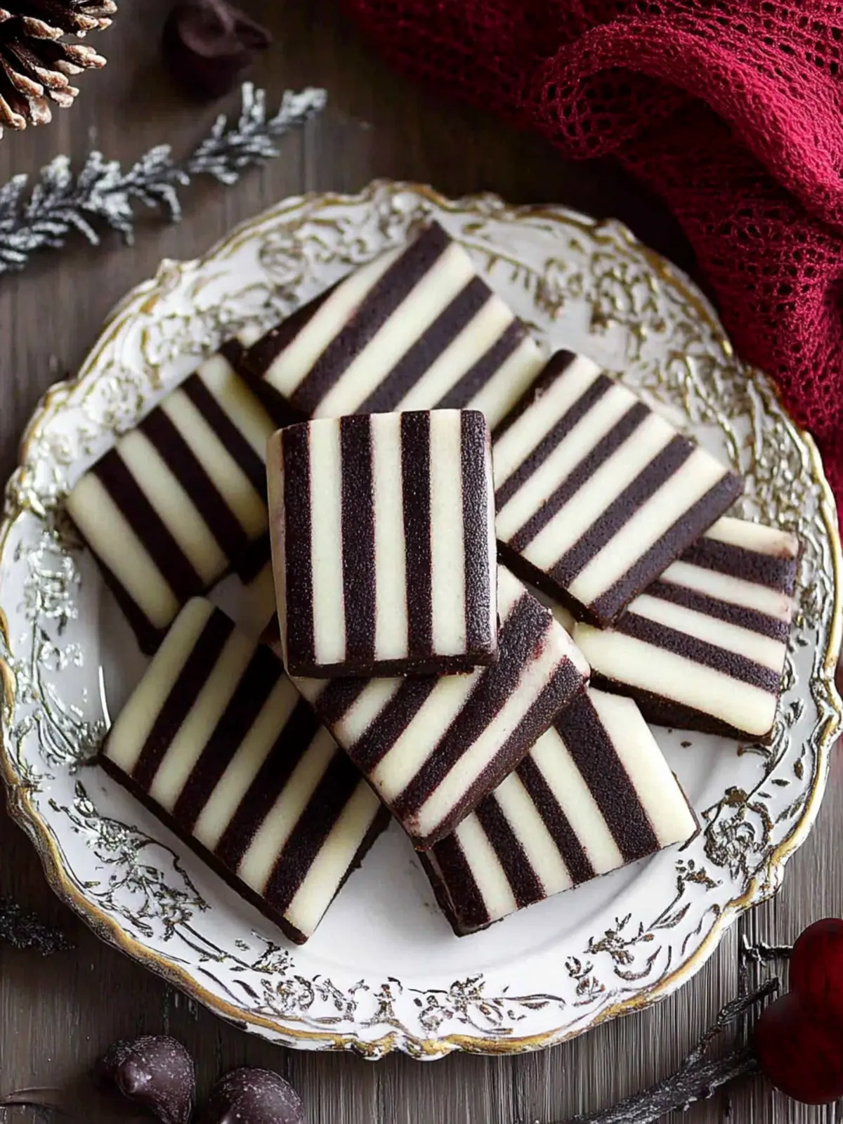 Chocolate and Vanilla Striped Sugar Cookies for Sweet Memories 2 Chocolate and Vanilla Striped Sugar Cookies