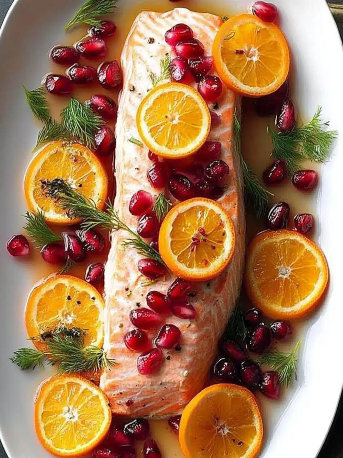 Delicious Orange Pomegranate Salmon for Festive Feasts 5 Orange Pomegranate Salmon