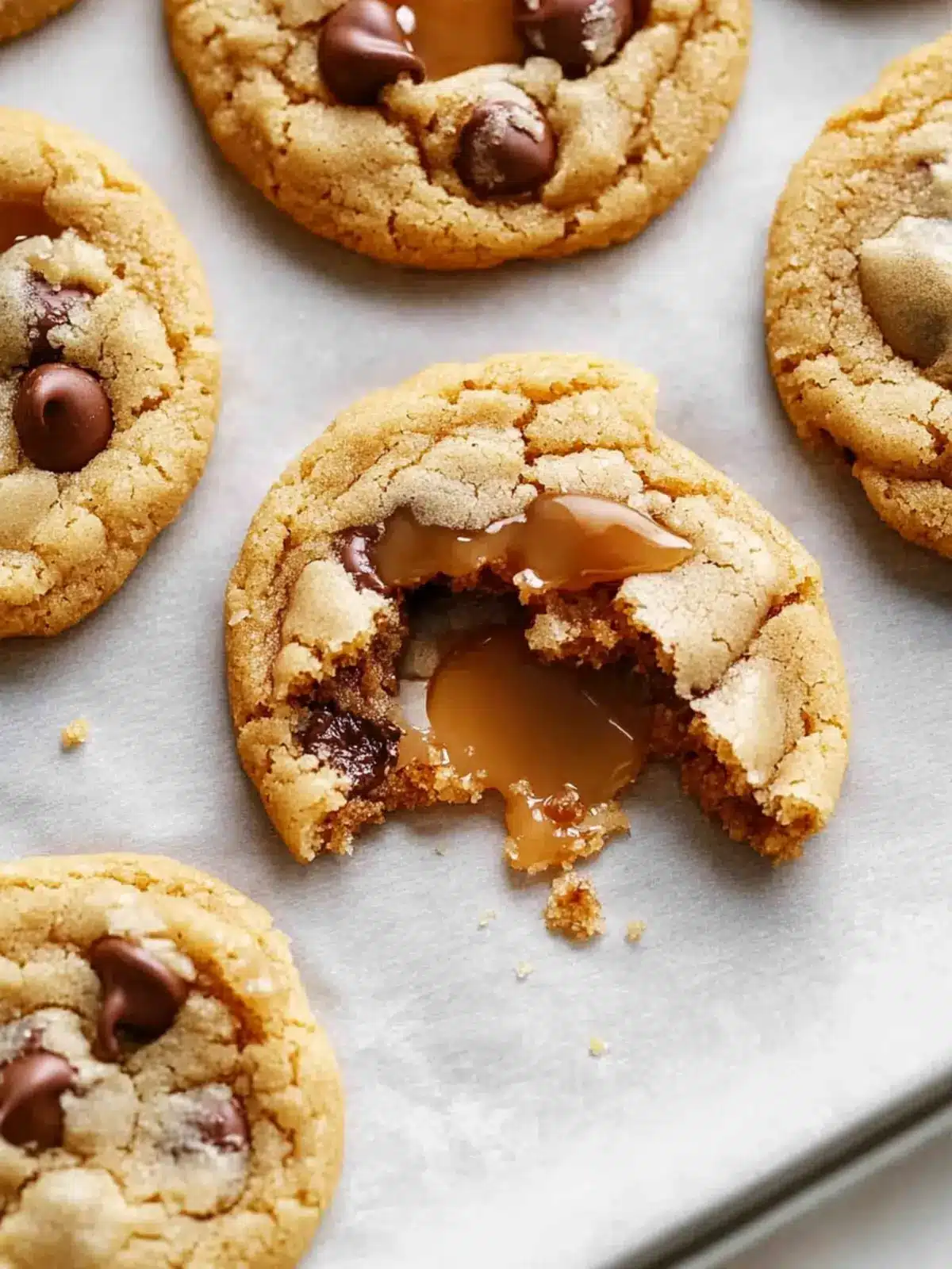 Irresistible Salted Caramel Chocolate Chip Cookies You’ll Love 3 Salted Caramel Chocolate Chip Cookies