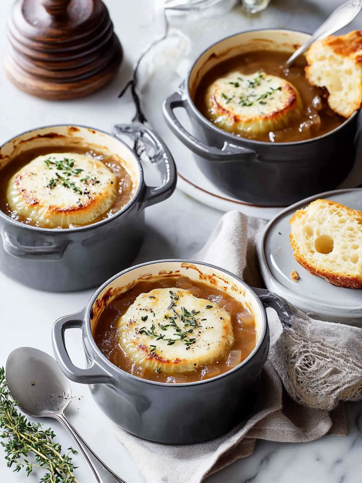 Comforting Vegetarian French Onion Soup in Just 30 Minutes 3 French Onion Soup