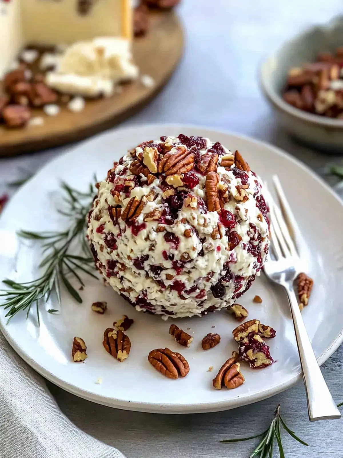 Cranberry Pecan Goat Cheese Ball: A Festive Delight! 4 Cranberry Pecan Goat Cheese Ball