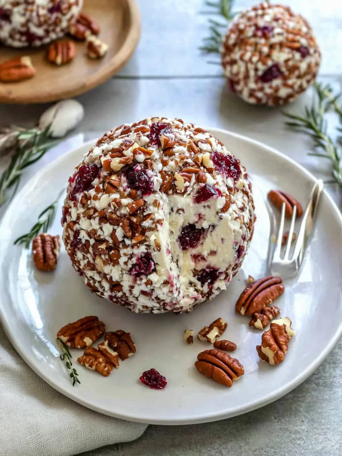 Cranberry Pecan Goat Cheese Ball: A Festive Delight! 2 Cranberry Pecan Goat Cheese Ball