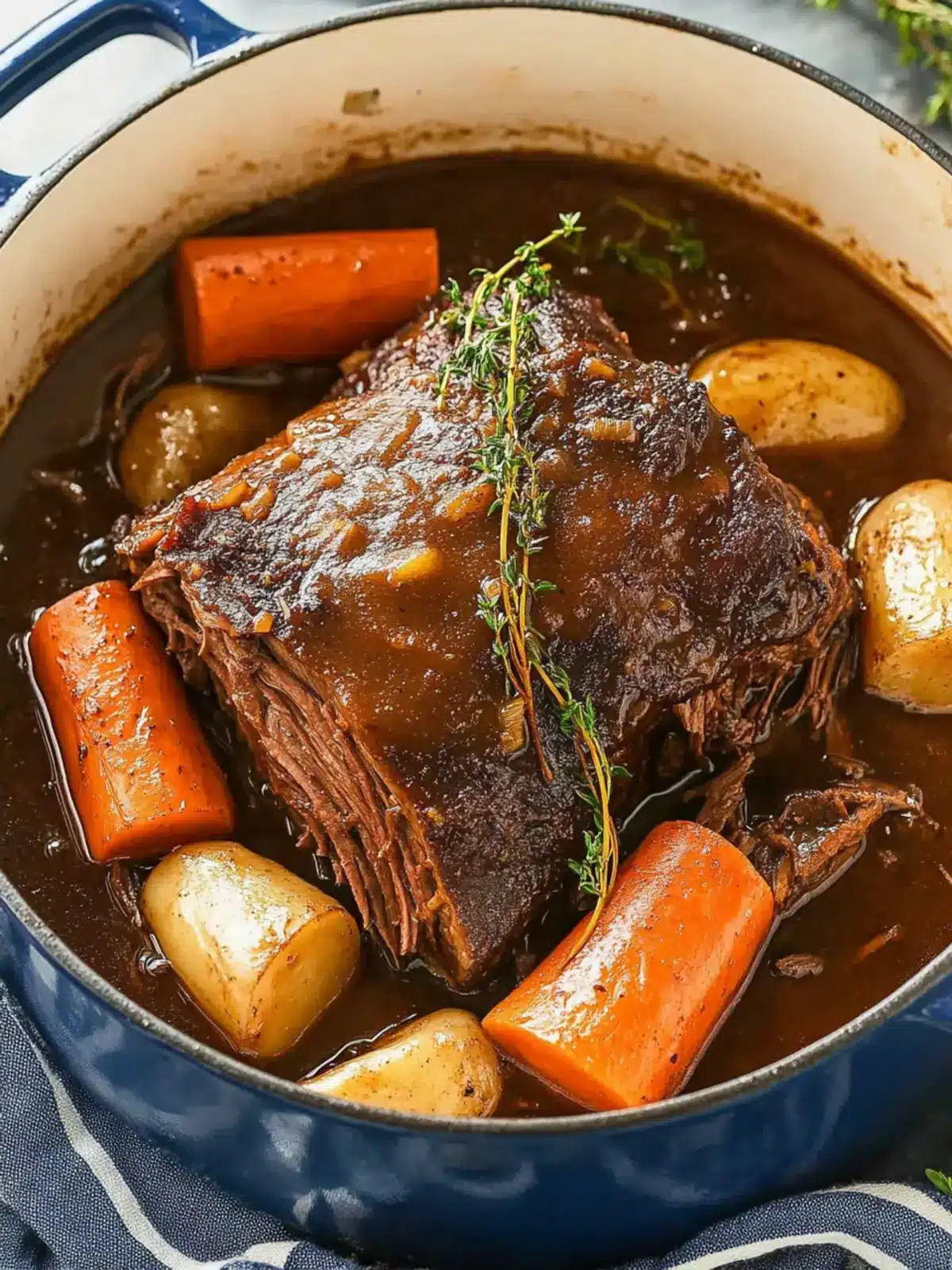Classic Pot Roast with Gravy: Comfort Food Done Right 3 Classic Pot Roast with Gravy