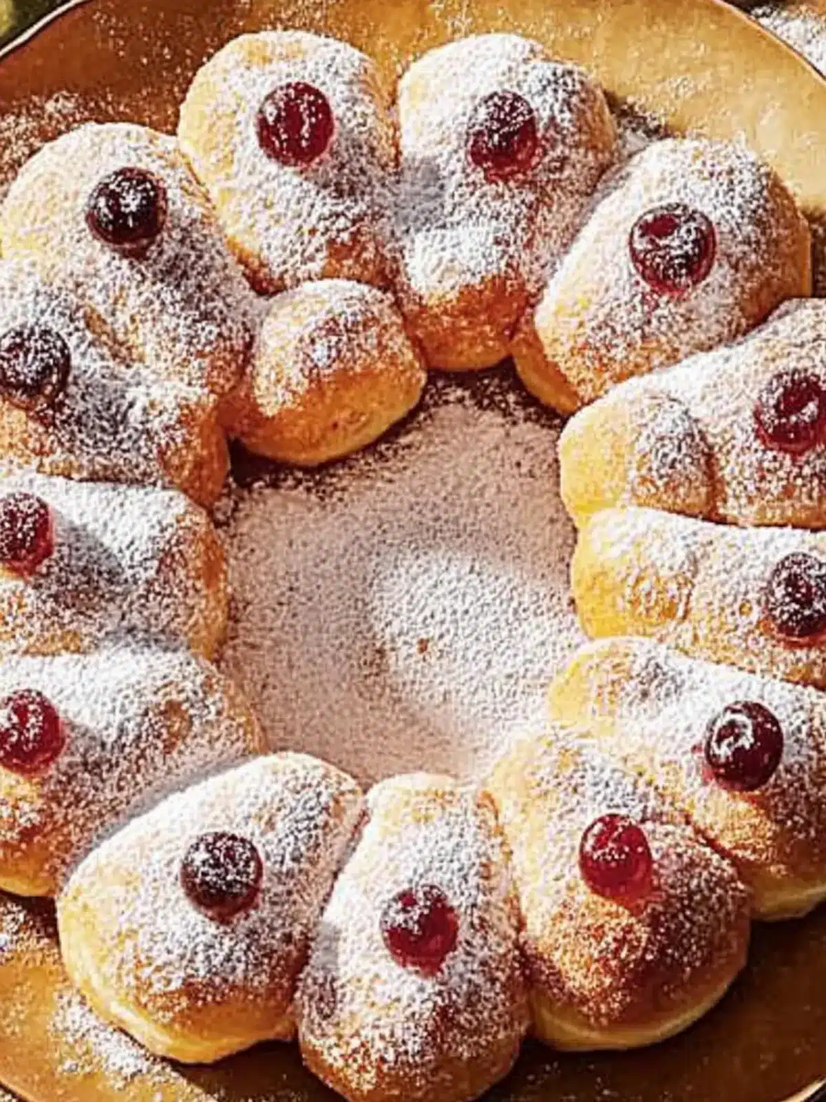 Irresistible Pull-Apart Jelly Donut Ring for Easy Holiday Fun 3 Pull-Apart Jelly Donut