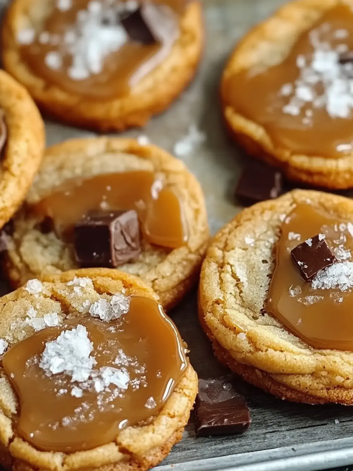 Sweet and Salty Bliss: Perfect Salted Caramel Cookies 4 Salted Caramel Cookie