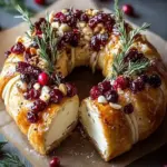 Brie Cheese and Cranberry Christmas Wreath: A Festive Delight 5 Brie Cheese and Cranberry Christmas Wreath