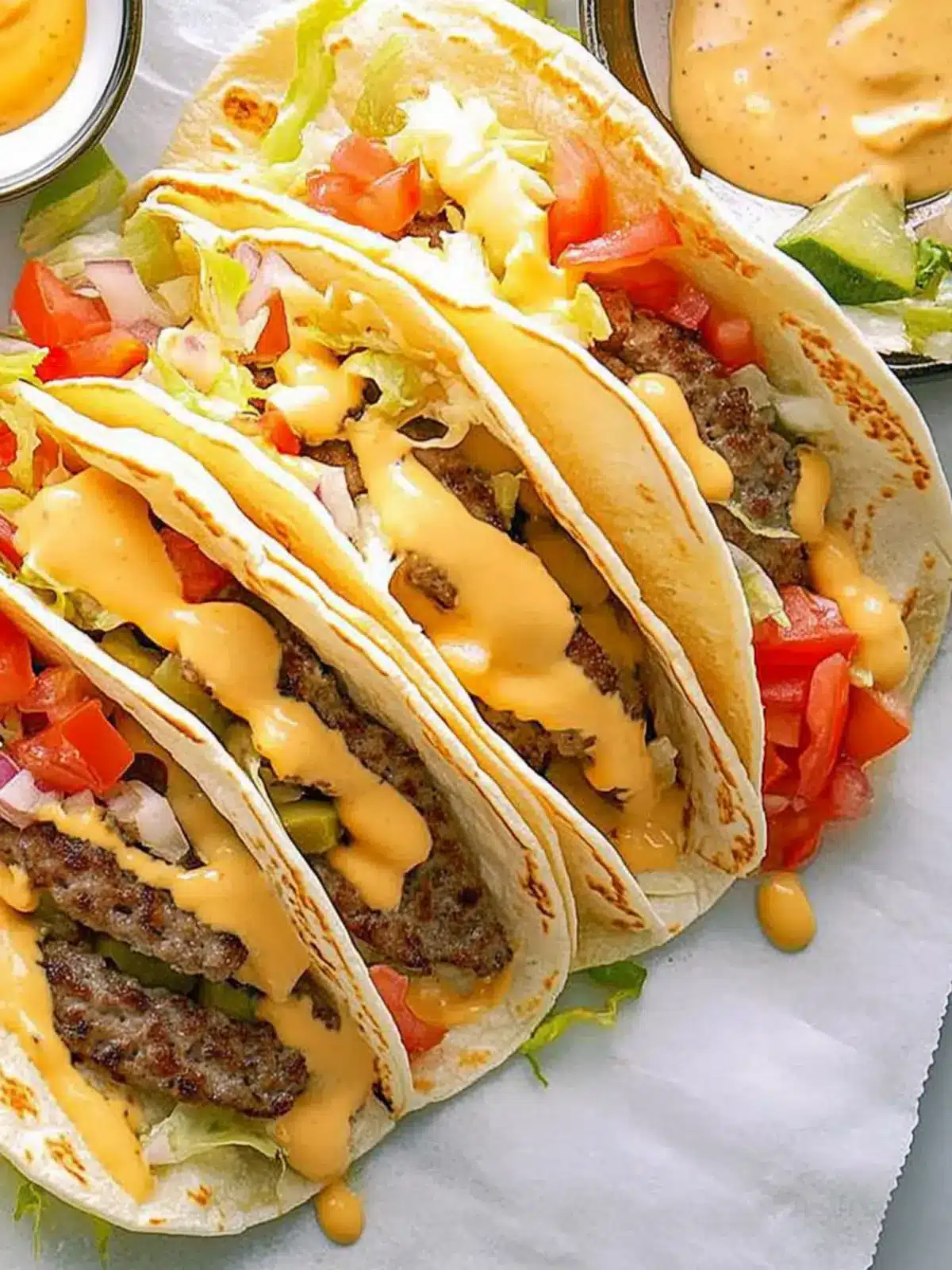 Smash Burger Tacos: The Crunchy Twist You Can't Resist 4 Smash Burger Tacos