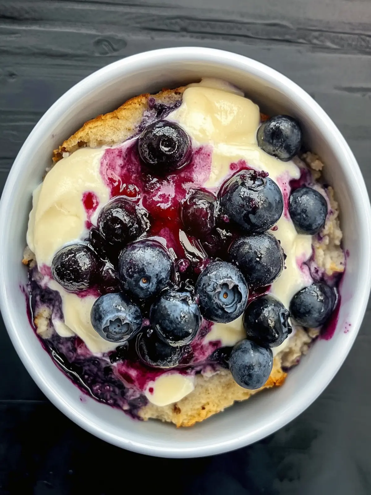 Blueberry Cheesecake Baked Oats That Feel Like Dessert! 5 Blueberry Cheesecake Baked Oats