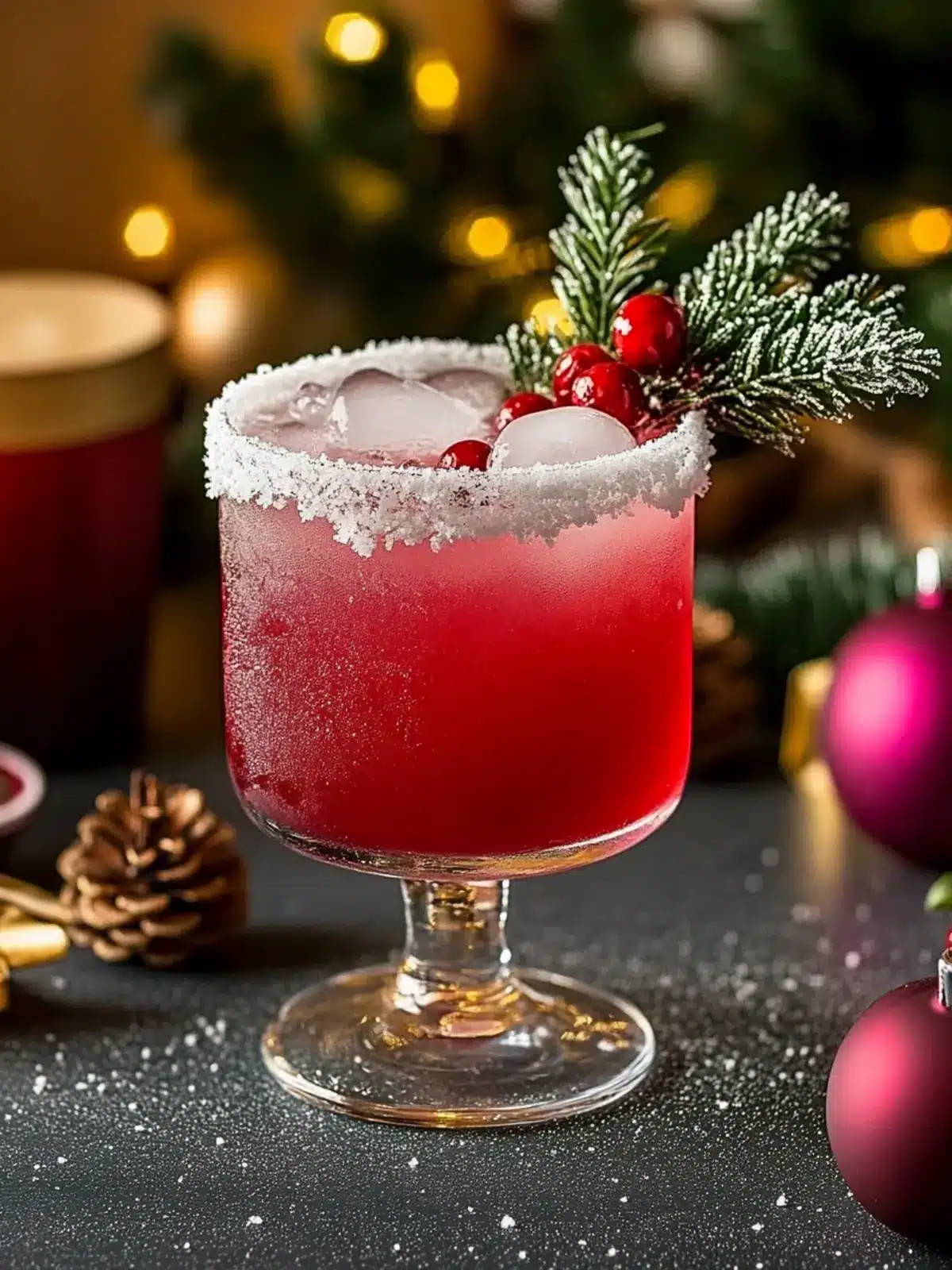 Frosted Mistletoe Margarita: The Ultimate Holiday Sipper 4 frosted mistletoe margarita