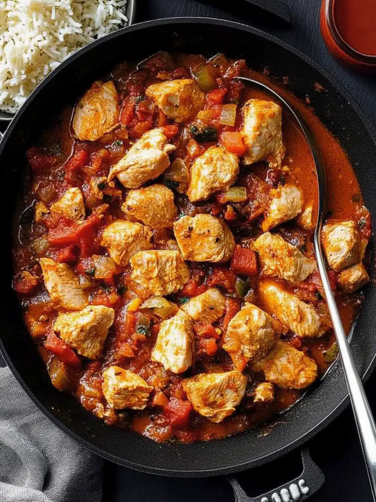 Savory Chicken Creole: A Quick, Comforting One-Pot Delight 3 Chicken Creole