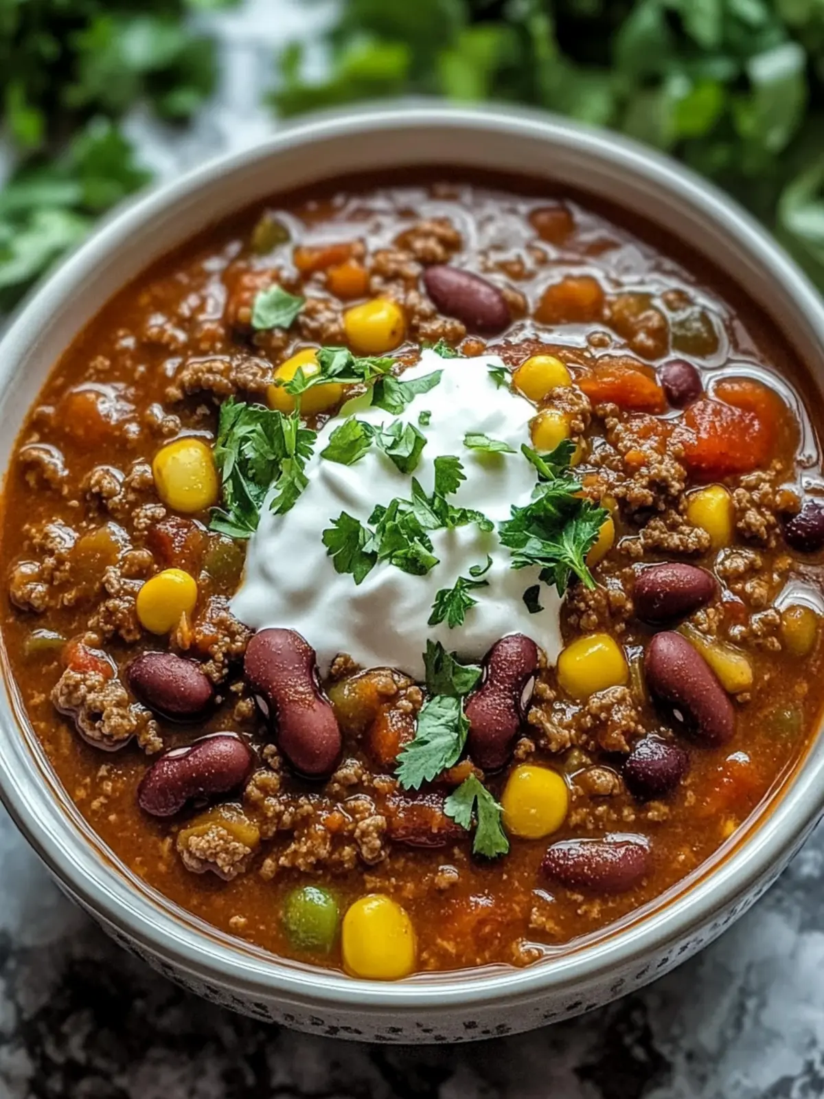 Classic Beef & Bean Chili: Your Ultimate Cozy Comfort Dish 3 Classic Beef & Bean Chili
