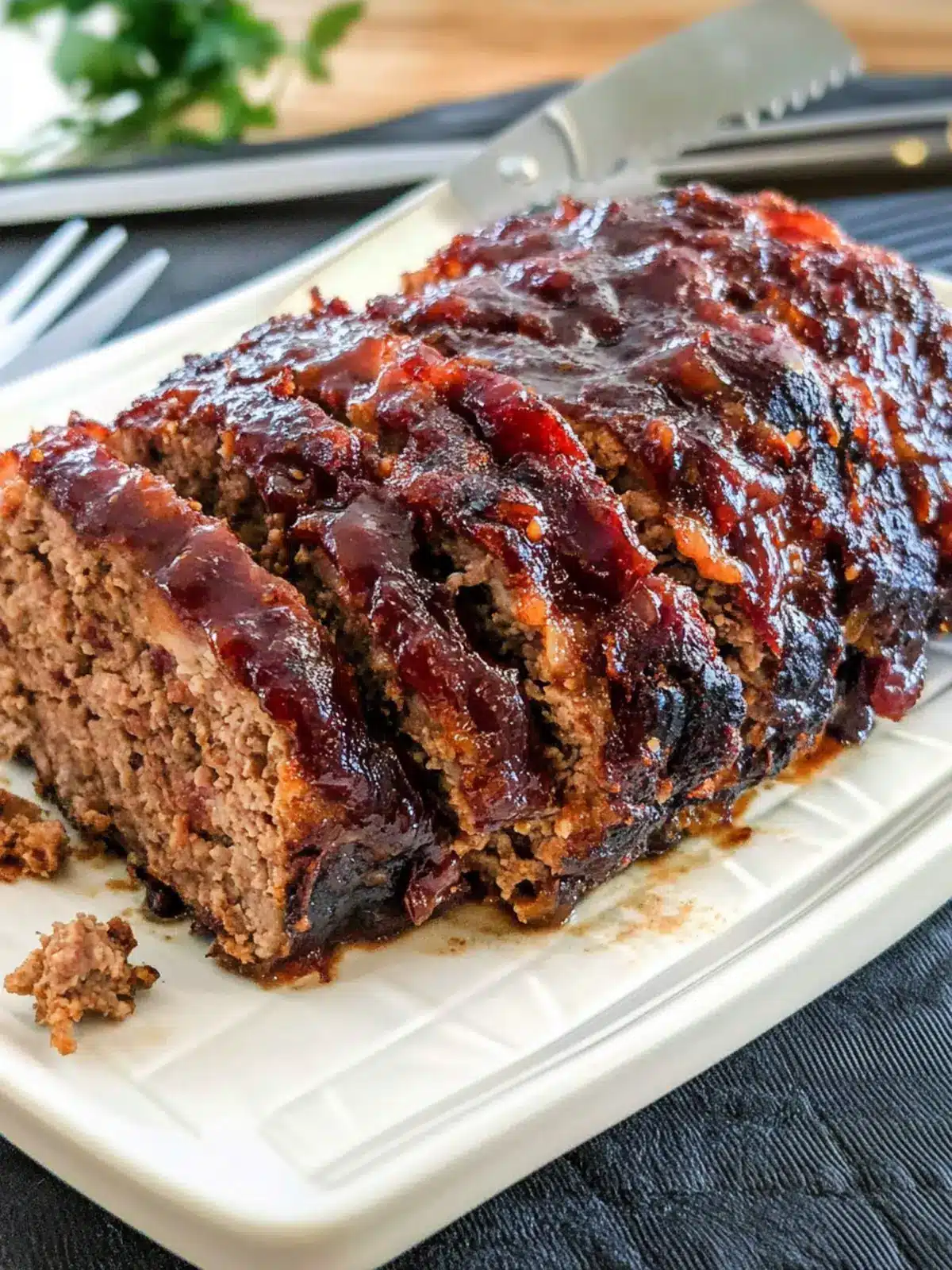 BBQ Bacon Cheddar Meatloaf: A Cozy Comfort Food Delight 2 BBQ Bacon Cheddar Meatloaf