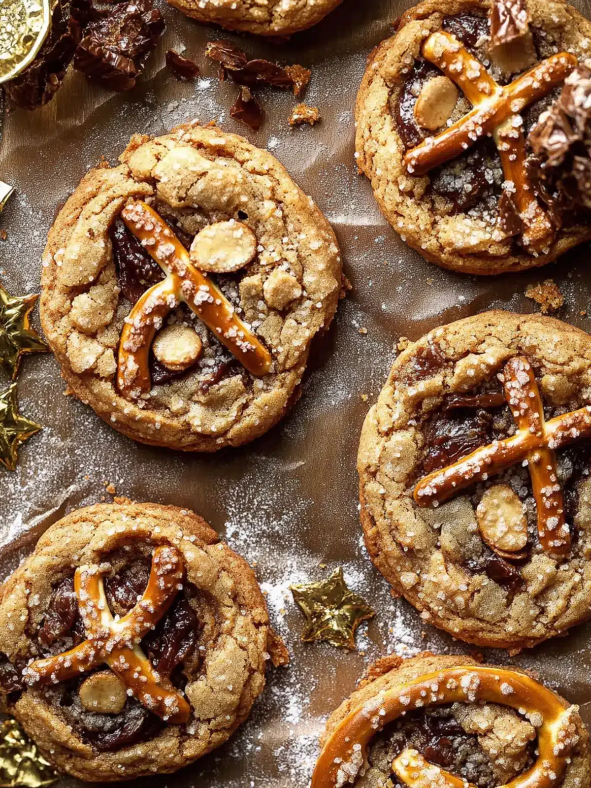 Delicious Salted Pretzel Praline Cookies You Can't Resist 4 Salted Pretzel Praline Cookie