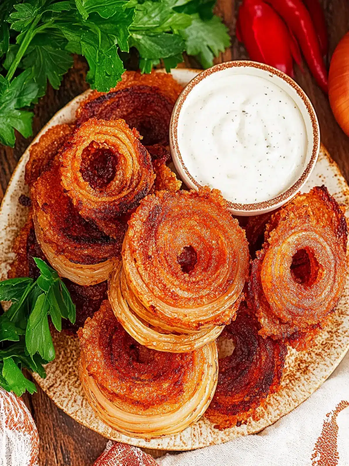 Viral Onion Ring Chips: Healthy Crunch You Can't Resist 3 Viral Onion Ring Chips