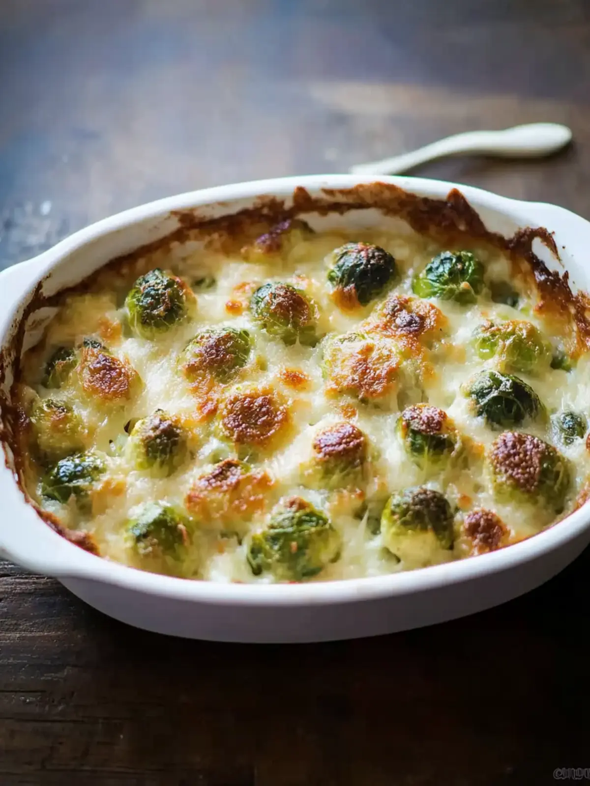 Savory Brussels Sprouts Gratin with Pancetta Bliss 3 Brussels Sprouts Gratin