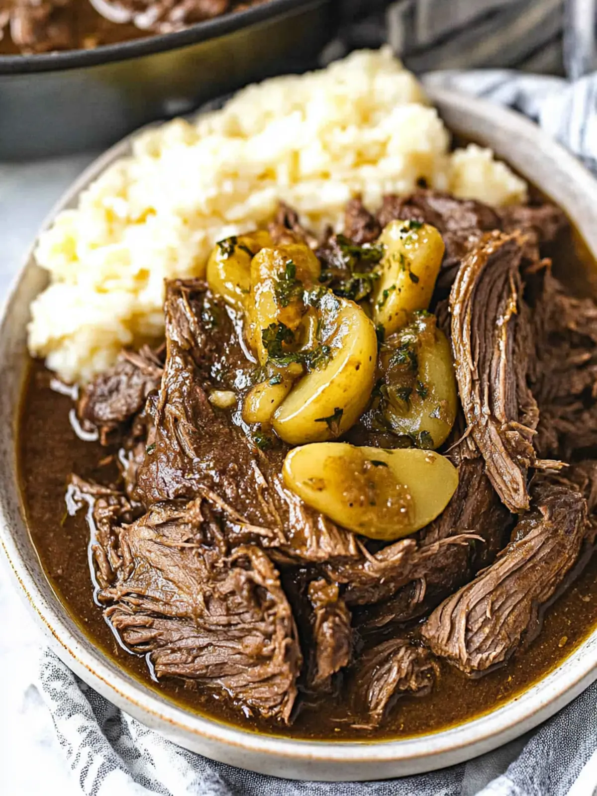 Melt-in-Your-Mouth Mississippi Pot Roast in Just 5 Ingredients 5 Mississippi Pot Roast
