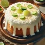 Coconut-Lime Pudding Cake: Tropical Bliss in Every Bite 2 Coconut-Lime Pudding Cake