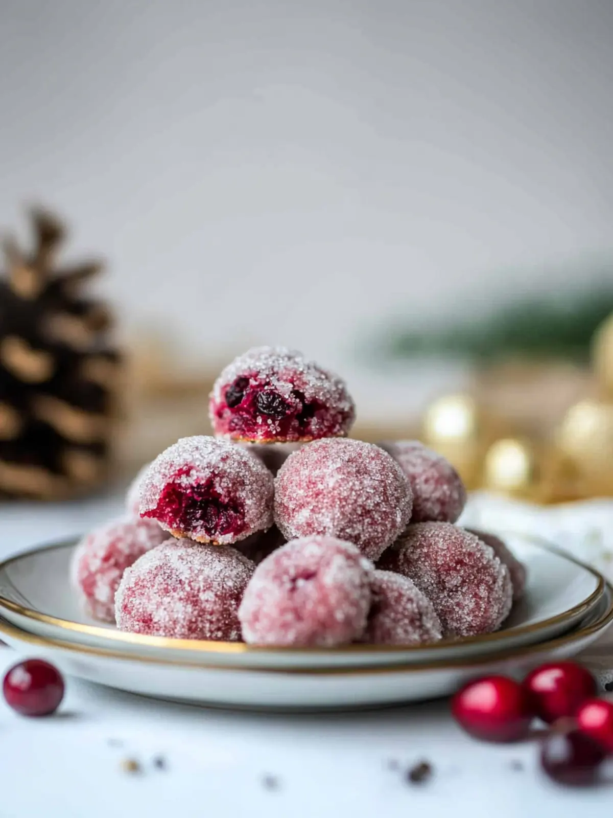 Sparkling Sugarplum Cranberry Cookies for Holiday Joy 2 Sparkling Sugarplum Cranberry Cookies