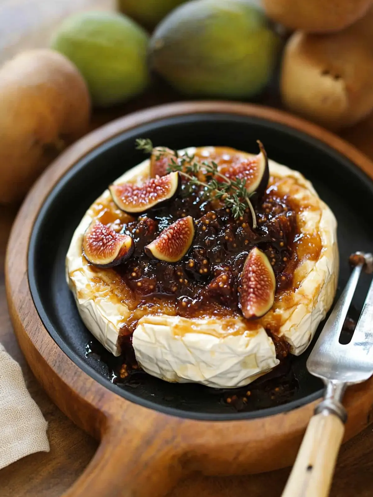 Baked Brie with Fig Jam: A Decadent Delight for Entertaining 2 Baked Brie with Fig Jam