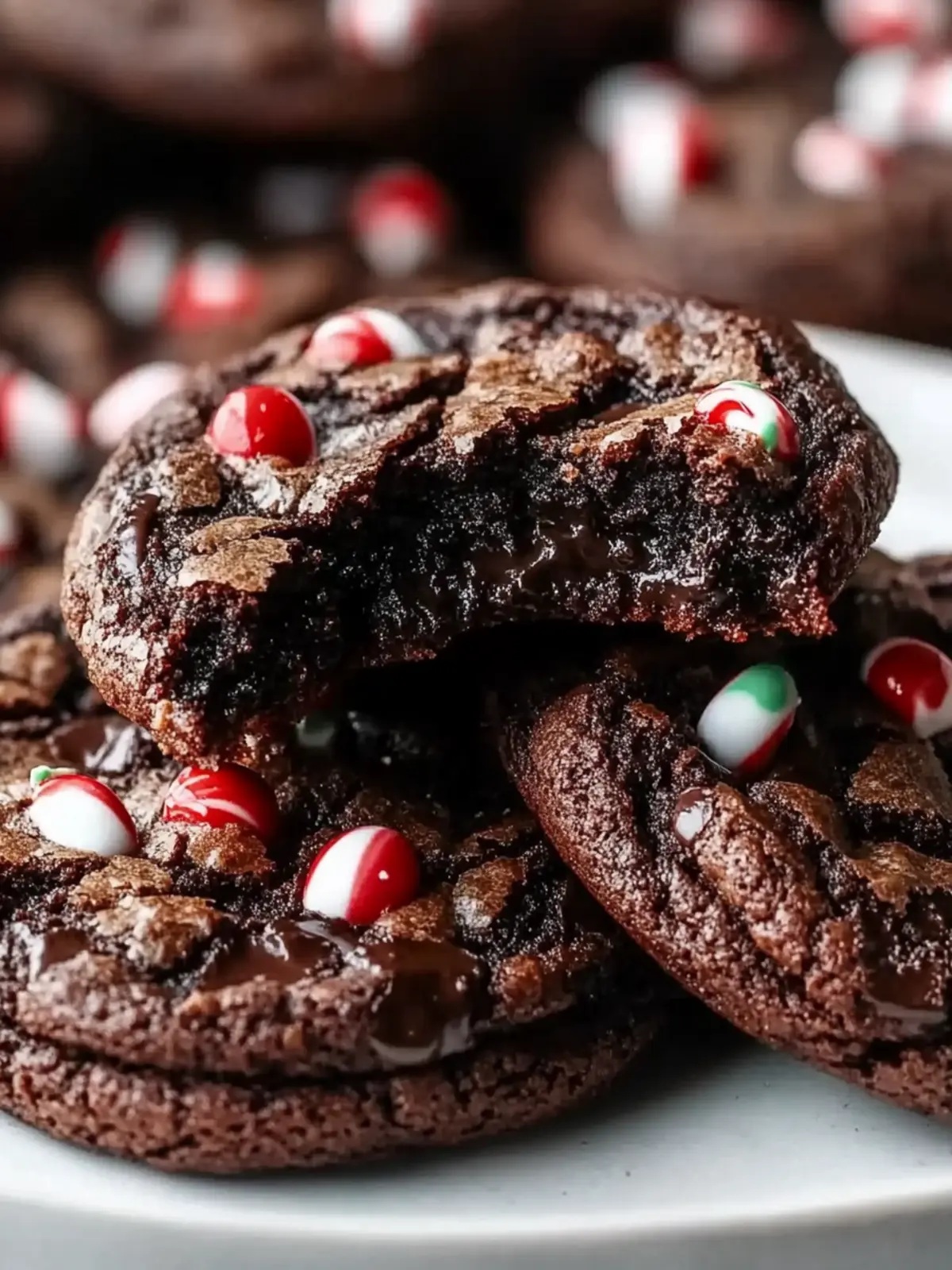 Delicious Peppermint Brownie Cookies for Holiday Cheer 2 Peppermint Brownie Cookies