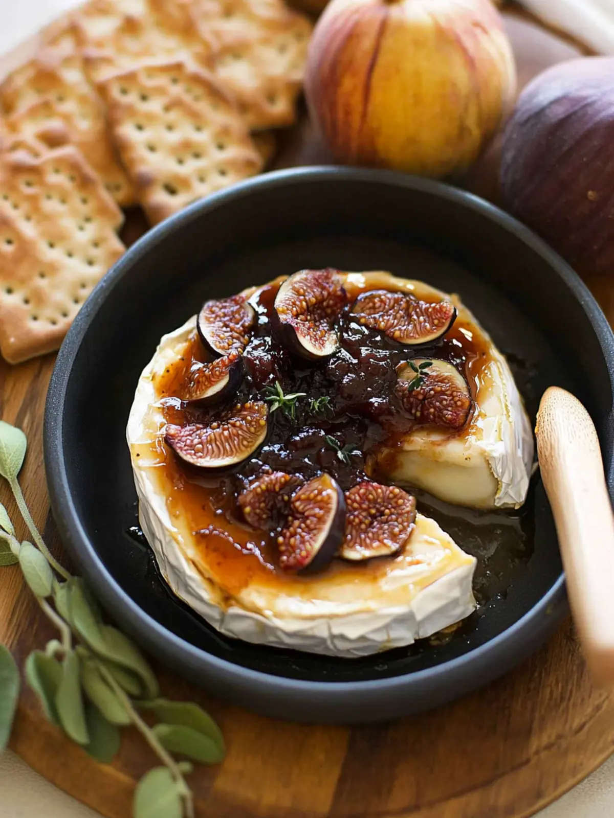 Baked Brie with Fig Jam: A Decadent Delight for Entertaining 4 Baked Brie with Fig Jam