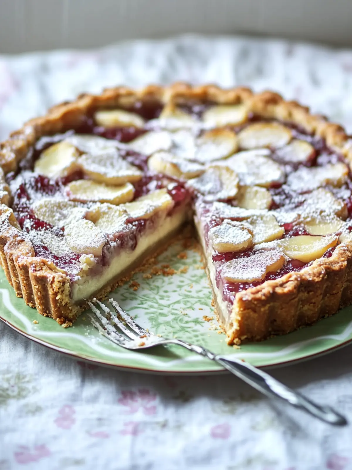Delicious Mary Berry's Bakewell Tart with Cherry Drizzle 2 Mary Berry's Bakewell tart