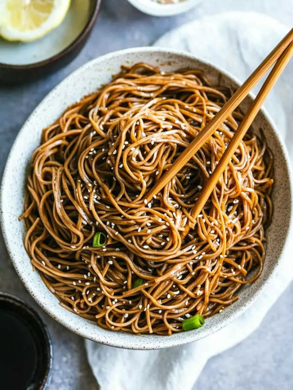 Quick Soba Noodles: A Tasty Twist in Just 5 Minutes 2 Quick Soba Noodles