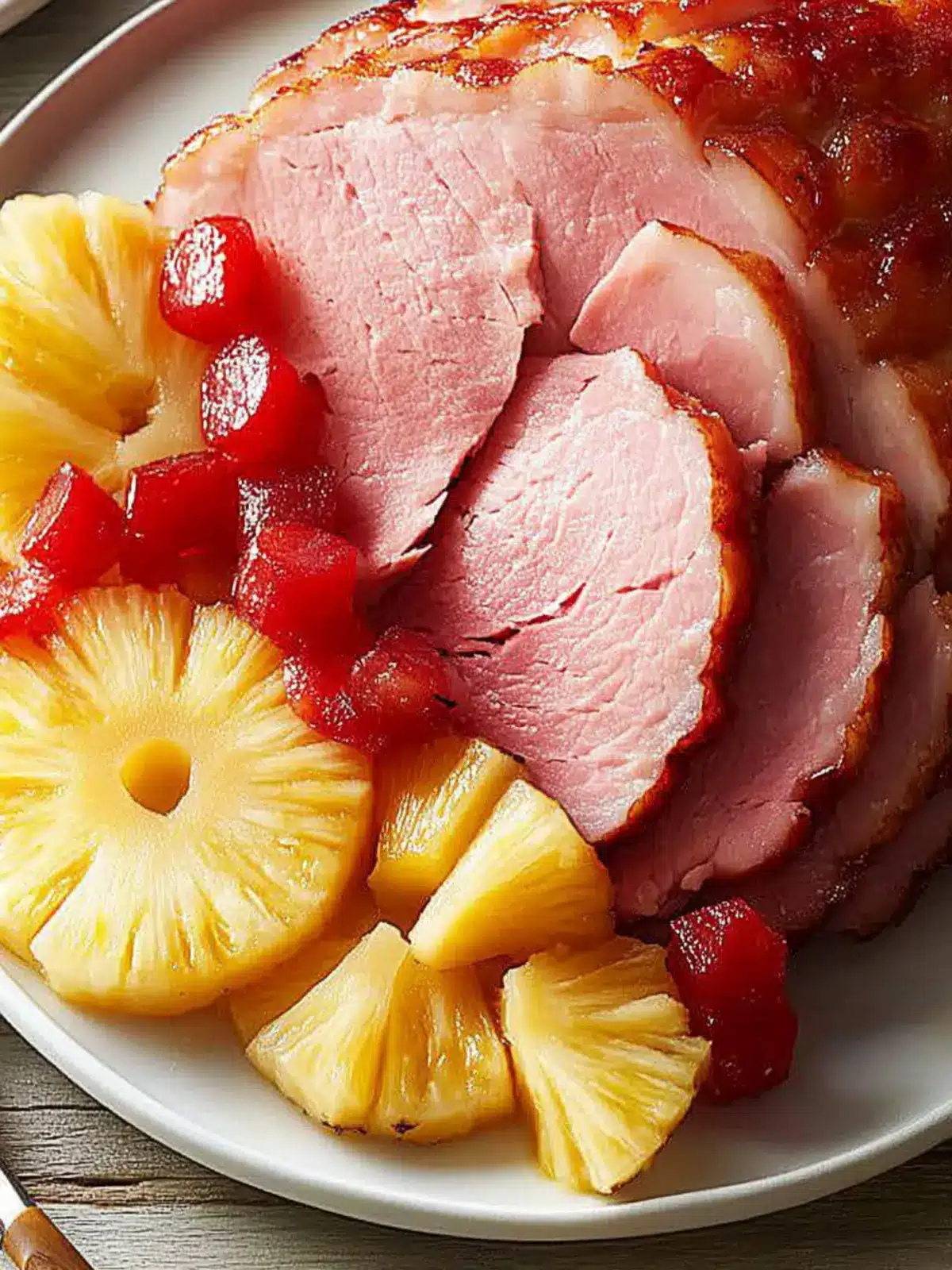 Sweet and Savory Baked Ham with Pineapple for Festive Feasts 2 Baked Ham with Pineapple