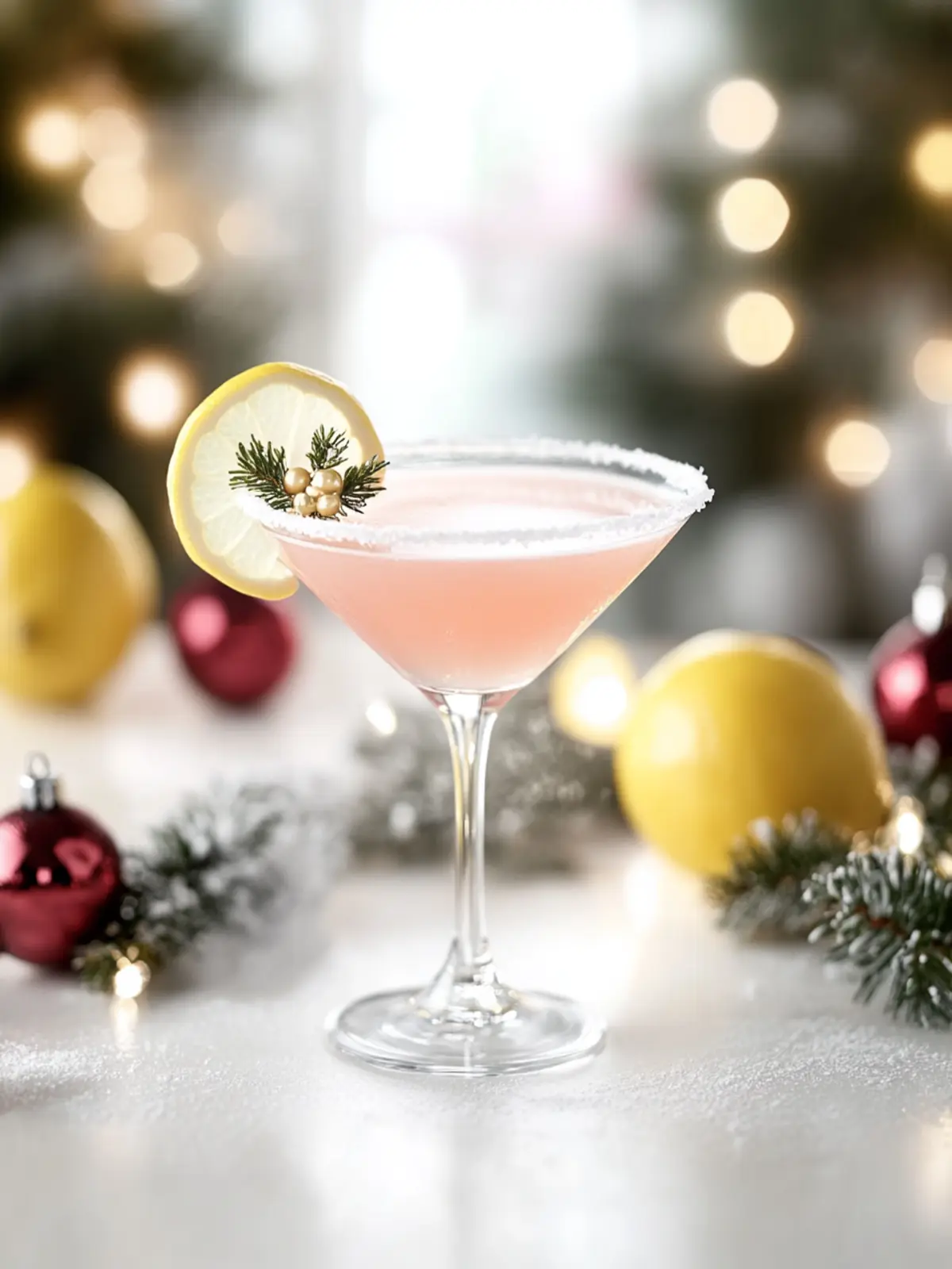 Festive Holiday Lemon Drop for Cheerful Celebrations 3 Holiday Lemon Drop