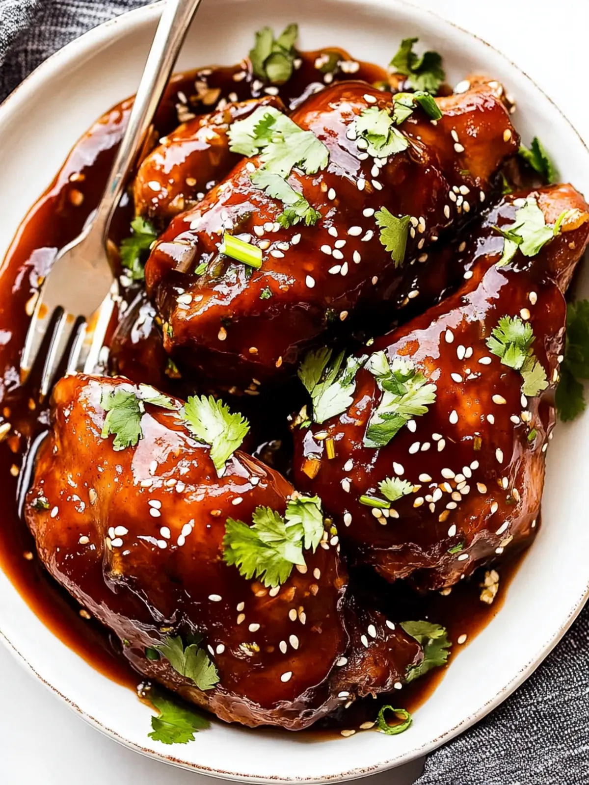 Slow Cooker Asian Glazed Chicken: Your New Favorite Dinner 2 Slow Cooker Asian Glazed Chicken