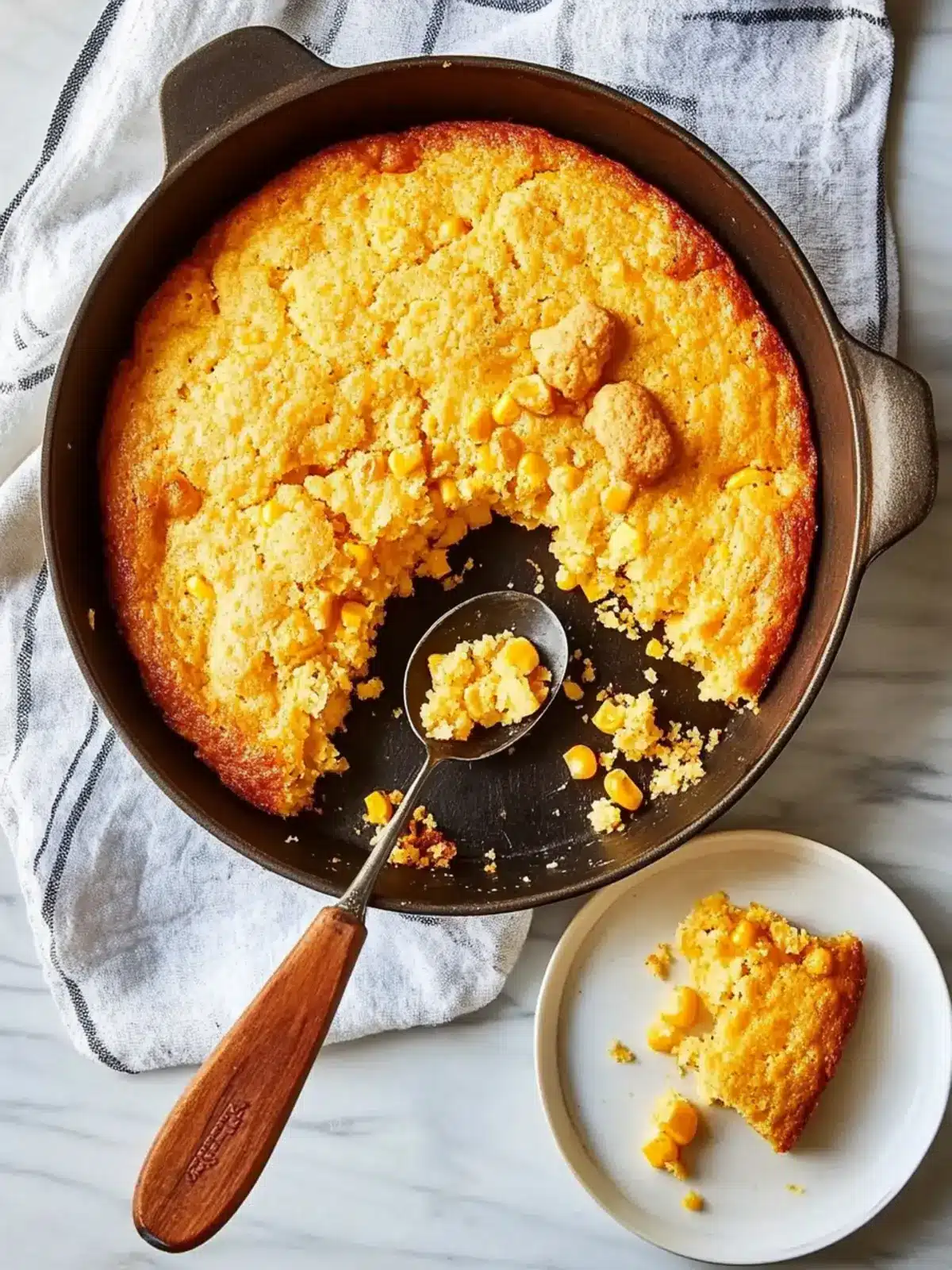 Creamy Sweet Corn Spoonbread That Will Steal the Show 4 Sweet Corn Spoonbread