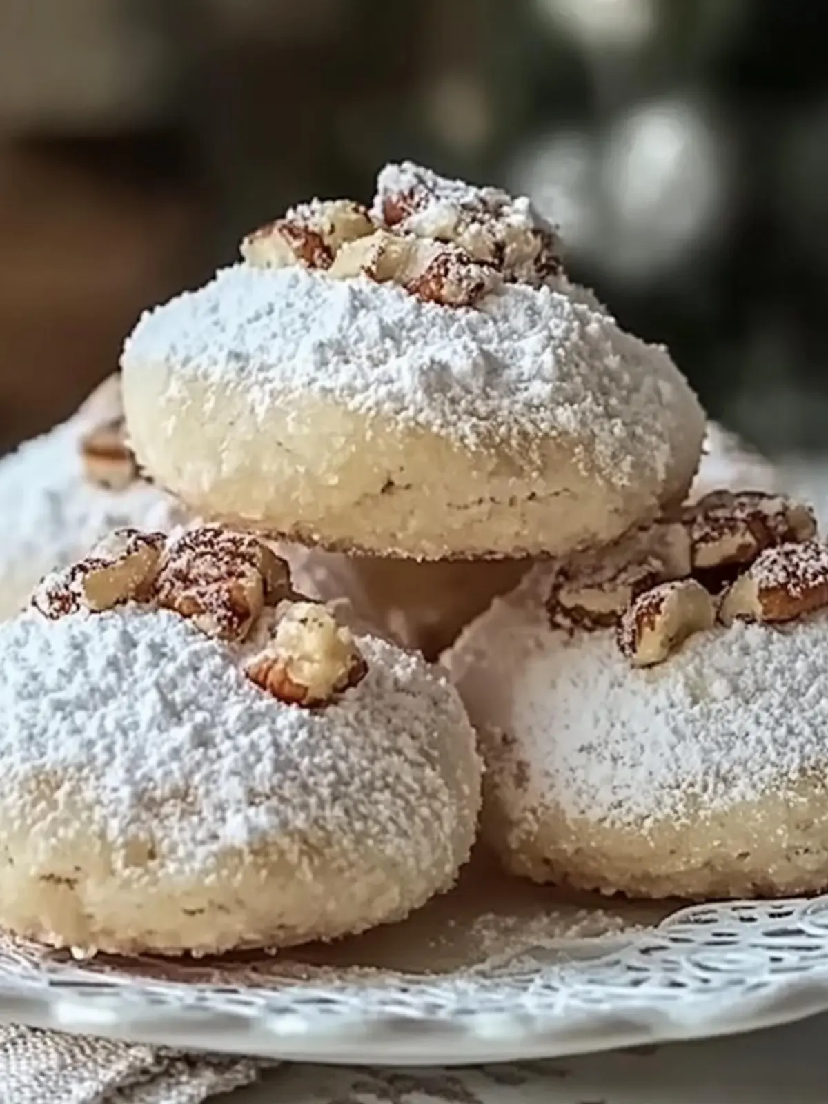 Buttery Pecan Snowball Cookies for a Cozy Holiday Treat 3 Buttery Pecan Snowball Cookies