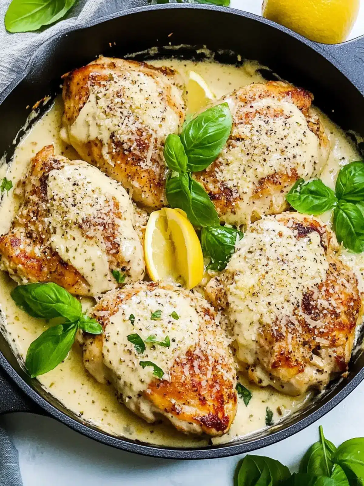Cacio e Pepe Chicken with Cream Sauce for Cozy Nights 2 Cacio e Pepe Chicken with Cream Sauce