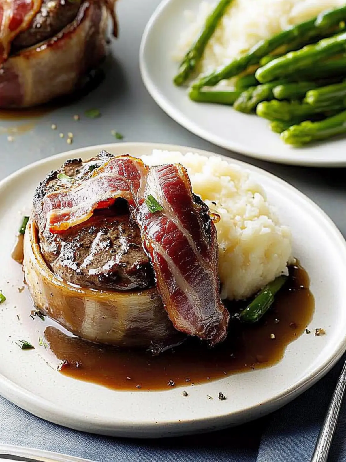 Bacon-Wrapped Steak Bliss: Easy Air-Fryer Recipe You’ll Love 3 Bacon-Wrapped Steak