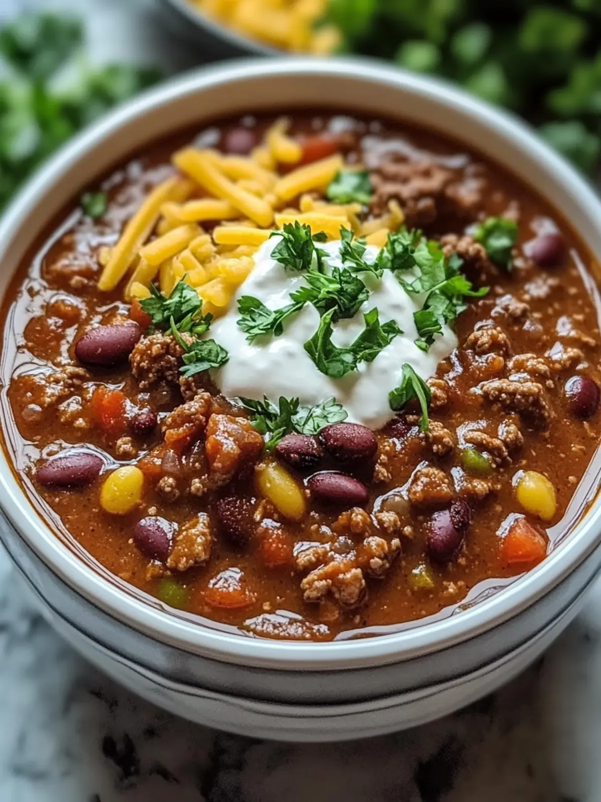 Classic Beef & Bean Chili: Your Ultimate Cozy Comfort Dish 4 Classic Beef & Bean Chili