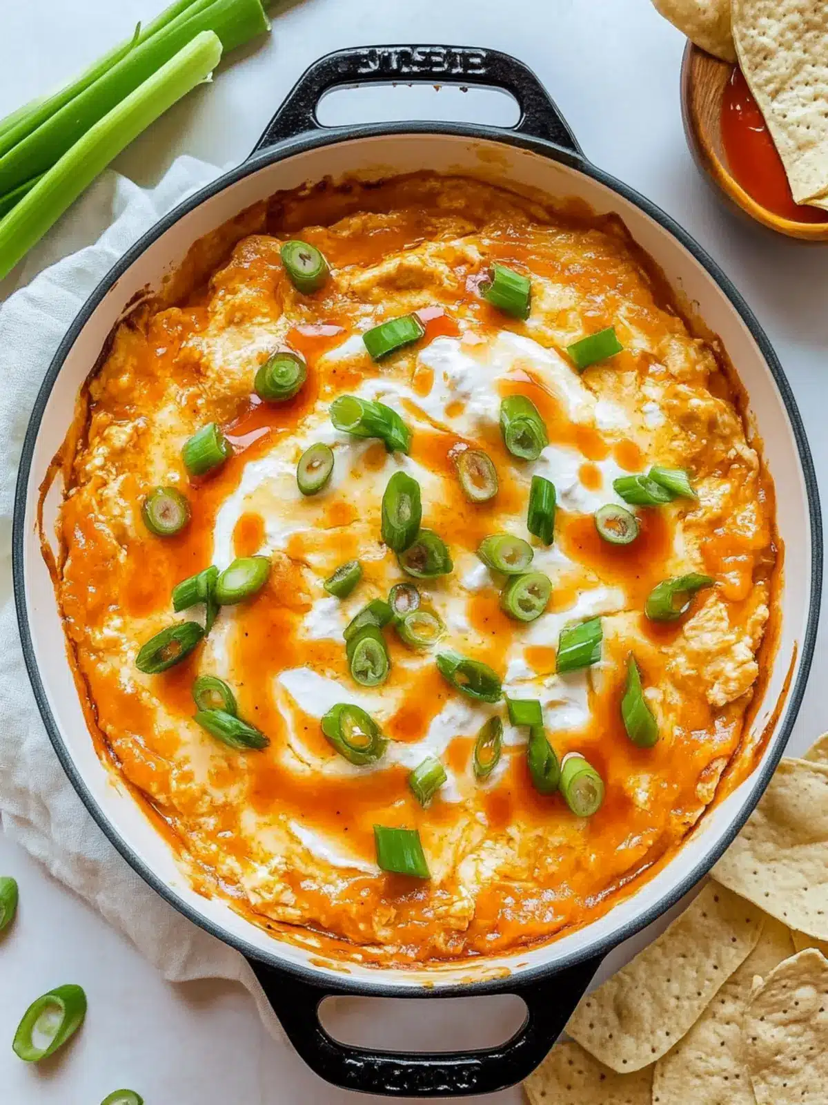 Sweet and Spicy Hot Honey Buffalo Chicken Dip Magic 3 Hot Honey Buffalo Chicken Dip